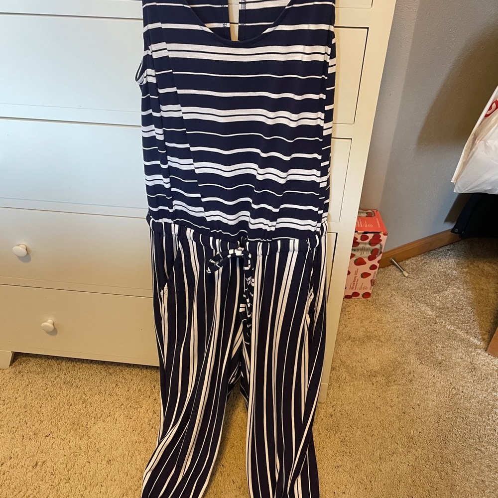 Tank top and long pant jumper